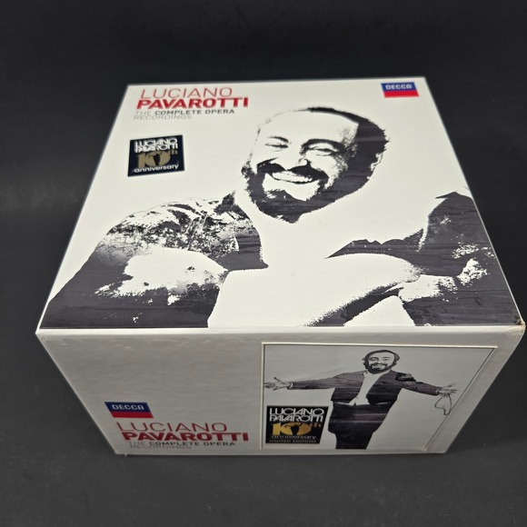 Decca Other - Luciano Pavarotti The Complete Opera Recordings 101 CD BD Box Set Decca 4832417